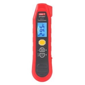 UNI-T ψηφιακό θερμόμετρο τροφίμων UT320T, -40~300 °C, IP54 | eLabstore.gr