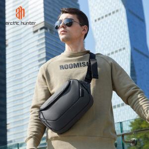 ARCTIC HUNTER τσάντα Crossbody Y00561 με θήκη tablet, 4L, γκρι | Προσωπική Φροντίδα | elabstore.gr