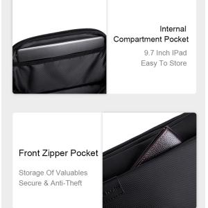 ARCTIC HUNTER τσάντα Crossbody Y00561 με θήκη tablet, 4L, γκρι | Προσωπική Φροντίδα | elabstore.gr