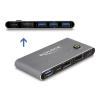 DELOCK DisplayPort KVM switch 18646 με 4x θύρες USB 5Gbps, 8K/30Hz, γκρι | eLabstore.gr DELOCK DisplayPort KVM switch 18646 με 4x θύρες USB 5Gbps, 8K/30Hz, γκρι | Καλώδια - Αντάπτορες | elabstore.gr