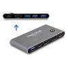 DELOCK HDMI KVM switch 18647 με 4x θύρες USB 5Gbps, 8K/30Hz, γκρι | eLabstore.gr DELOCK HDMI KVM switch 18647 με 4x θύρες USB 5Gbps, 8K/30Hz, γκρι | Καλώδια - Αντάπτορες | elabstore.gr