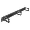 DELOCK cable management 66488, 19"/1U rack, 3x γάντζοι & βούρτσα, μαύρο | Εξοπλισμός IT | elabstore.gr