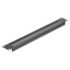 DELOCK κάλυμμα panel 66488 για 19"/1U rack, με αεραγωγούς, μαύρο | Εξοπλισμός IT | elabstore.gr