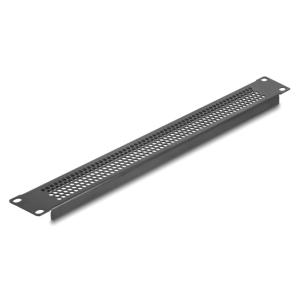 DELOCK κάλυμμα panel 66488 για 19"/1U rack, με αεραγωγούς, μαύρο | Εξοπλισμός IT | elabstore.gr