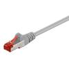 GOOBAY καλώδιο δικτύου 93650, CAT 6 S/FTP (PiMF), CCA, 7.5m, γκρι | Καλώδια - Αντάπτορες | elabstore.gr
