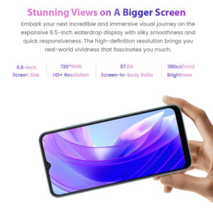 BLACKVIEW smartphone A52 Pro, 6.5", 6/128GB, 5180mAh, Android 13, μαύρο | Mobile Συσκευές | elabstore.gr