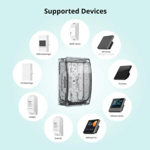 SONOFF θήκη για smart διακόπτες BOX-R2, αδιάβροχη, διάφανη | Εργαλεία | elabstore.gr