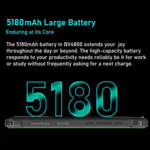 BLACKVIEW smartphone BV4800, 6.56", 3/64GB, IP68/IP69K, 5180mAh, μαύρο | Mobile Συσκευές | elabstore.gr