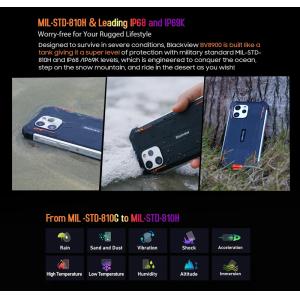 BLACKVIEW smartphone BV8900, θερμική κάμερα, 8/256GB, IP68/IP69K, μαύρο | Mobile Συσκευές | elabstore.gr