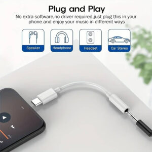 POWERTECH αντάπτορας USB-C σε 3.5mm CAB-UC084, λευκός | eLabstore.gr POWERTECH αντάπτορας USB-C σε 3.5mm CAB-UC084, λευκός | Καλώδια - Αντάπτορες | elabstore.gr