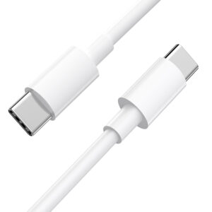 POWERTECH καλώδιο USB-C CAB-UC087, 20V/5A 100W, 1.9m, λευκό | Καλώδια - Αντάπτορες | elabstore.gr