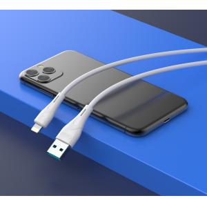 CELEBRAT καλώδιο Lightning σε USB CB-18I, 15W 2.4A, 480Mbps, 1m, λευκό | Καλώδια - Αντάπτορες | elabstore.gr