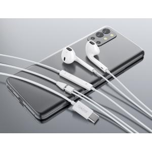 CELEBRAT earphones με μικρόφωνο E500, USB-C, 1.2m, λευκά | eLabstore.gr CELEBRAT earphones με μικρόφωνο E500, USB-C, 1.2m, λευκά | Αξεσουάρ κινητών | elabstore.gr