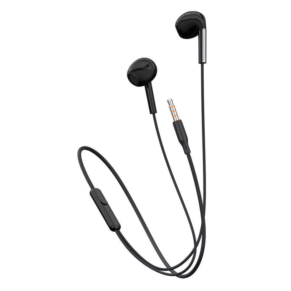 CELEBRAT earphones με μικρόφωνο G28, 3.5mm, 1.2m, μαύρα | eLabstore.gr CELEBRAT earphones με μικρόφωνο G28, 3.5mm, 1.2m, μαύρα | Αξεσουάρ κινητών | elabstore.gr