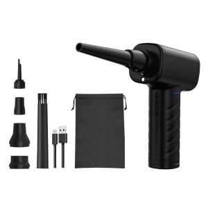 KINZIR ηλεκτρικό air duster AD19 με LED φακό, 70W, 6000mAh, μαύρο | Εργαλεία | elabstore.gr