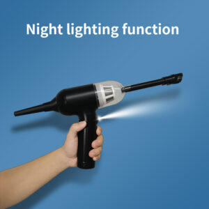 KINZIR 2 σε 1 σκουπάκι χειρός & air duster VC16, LED, 90W 7500mAh, μαύρο | Εργαλεία | elabstore.gr