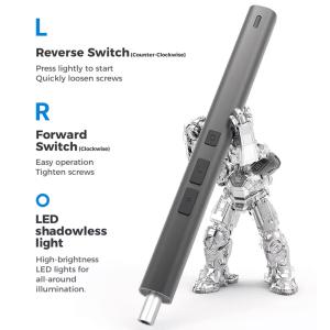KINGSDUN σετ ηλεκτρικό κατσαβίδι KS-882057 με LED φακό, 350mAh, 57 σε 1 | Εργαλεία | elabstore.gr