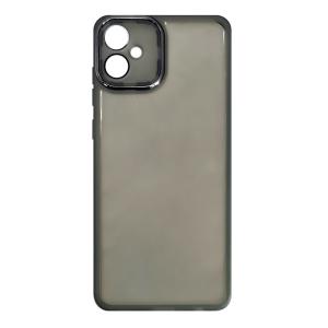 POWERTECH θήκη Protective Lens MOB-1960 για Samsung A05, διάφανη-μαύρη | Αξεσουάρ κινητών | elabstore.gr