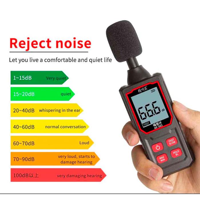 NOYAFA ψηφιακό ντεσιμπελόμετρο NF-562, 30-130dB | eLabstore.gr NOYAFA ψηφιακό ντεσιμπελόμετρο NF-562, 30-130dB | Εργαλεία | elabstore.gr