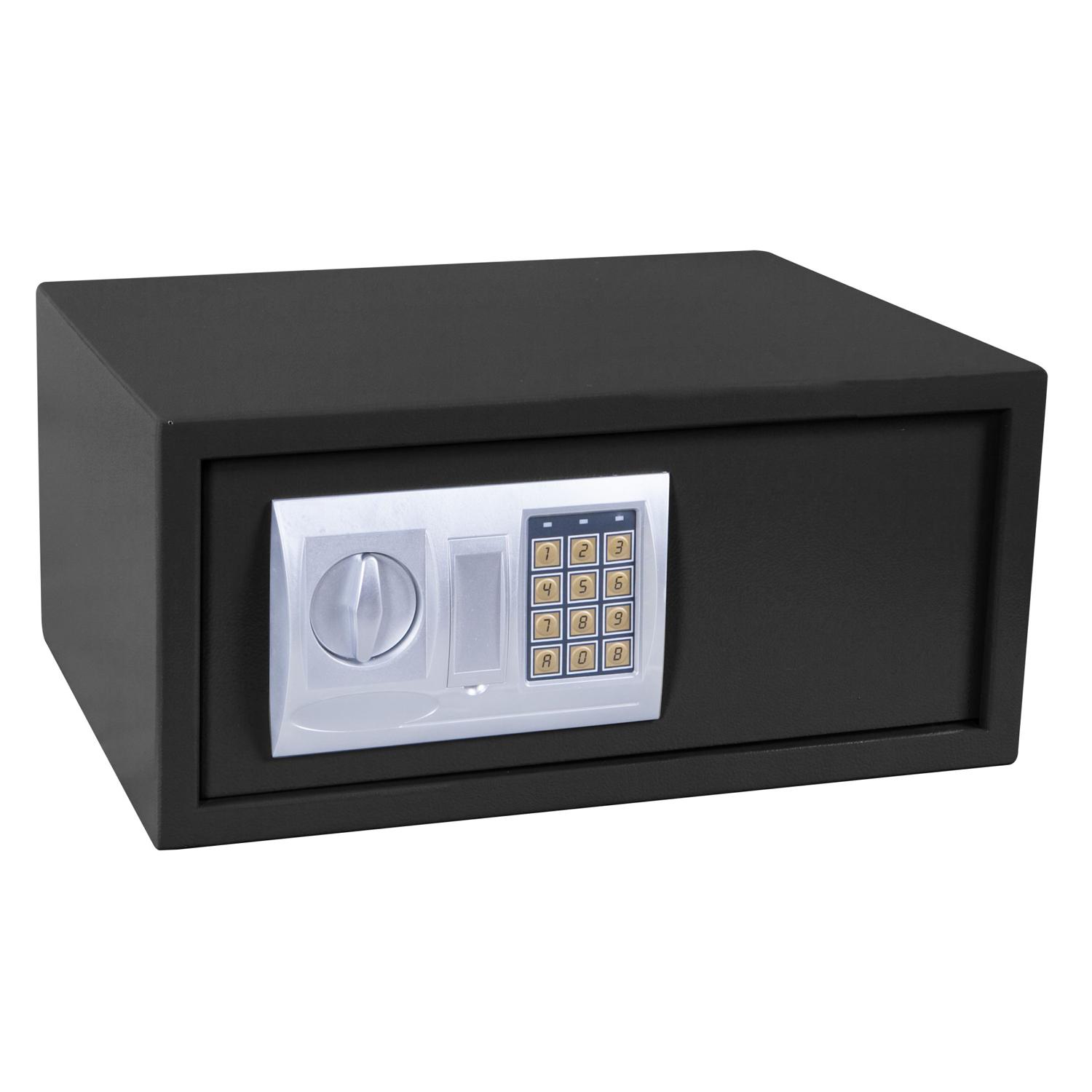 POWERTECH χρηματοκιβώτιο ασφαλείας PT-1194, ψηφιακό κλείδωμα, 43x35x20cm | Αναλώσιμα - Είδη Γραφείου | elabstore.gr