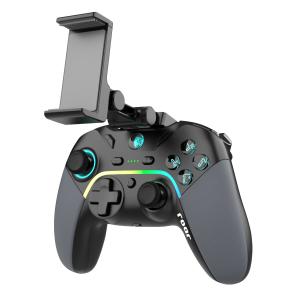 ROAR ασύρματο gamepad RR-0022, Switch/PC/iOS/Android, Bluetooth, μαύρο | Συνοδευτικά PC | elabstore.gr