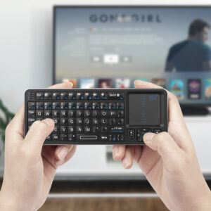 RIITEK ασύρματο mini πληκτρολόγιο K06, backlit, Bluetooth/2.4GHz, μαύρο | eLabstore.gr RIITEK ασύρματο mini πληκτρολόγιο K06, backlit, Bluetooth/2.4GHz, μαύρο | Εικόνα & Ήχος | elabstore.gr