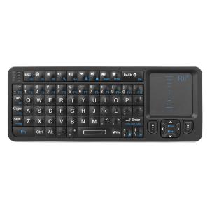 RIITEK ασύρματο mini πληκτρολόγιο K06, backlit, Bluetooth/2.4GHz, μαύρο | Εικόνα & Ήχος | elabstore.gr