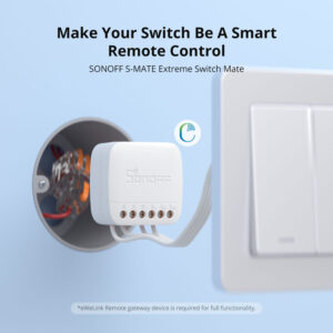 SONOFF smart διακόπτης S-MATE2, 3 κανάλια, μπαταρίας, λευκός | Εργαλεία | elabstore.gr