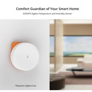 SONOFF smart αισθητήρας θερμοκρασίας & υγρασίας SNZB-02P, ZigBee | Συναγερμοί | elabstore.gr