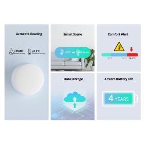 SONOFF smart αισθητήρας θερμοκρασίας & υγρασίας SNZB-02P, ZigBee | Συναγερμοί | elabstore.gr