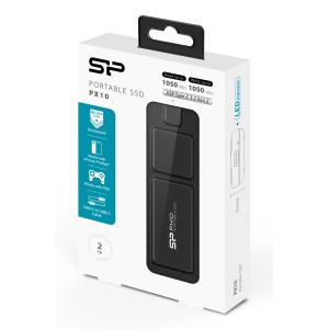 SILICON POWER εξωτερικός SSD PX10, 2TB, USB 3.2, 1050-1050MB/s, μαύρος | eLabstore.gr SILICON POWER εξωτερικός SSD PX10, 2TB, USB 3.2, 1050-1050MB/s, μαύρος | eLabstore.gr