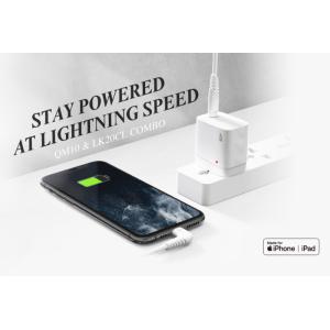 SILICON POWER φορτιστής τοίχου QM10 με καλώδιο, USB-C, 18W, MFi, λευκός | Αξεσουάρ κινητών | elabstore.gr