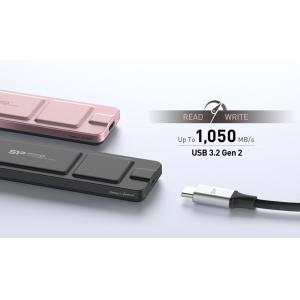 SILICON POWER εξωτερικός SSD PX10, 512GB, USB 3.2, 1050-1050MB/s, μαύρος | PC & Αναβάθμιση | elabstore.gr
