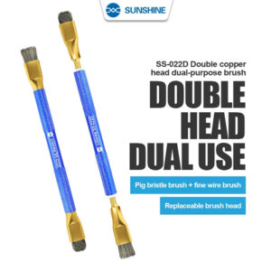SUNSHINE εργαλείο καθαρισμού SS-022D για επισκευές κινητών, 2x βούρτσες | Εργαλεία | elabstore.gr
