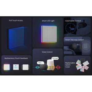 SONOFF smart διακόπτης T5-2C-86 με LED φωτισμό, διπλός, Wi-Fi, λευκός | Εργαλεία | elabstore.gr
