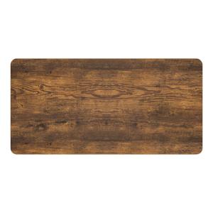 BRATECK επιφάνεια γραφείου TP12060R-2P, 120x60cm, καφέ ξύλινη | Αναλώσιμα - Είδη Γραφείου | elabstore.gr