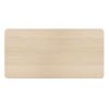 BRATECK επιφάνεια γραφείου TP12060R-2P, 120x60cm, μπεζ ξύλινη | Αναλώσιμα - Είδη Γραφείου | elabstore.gr