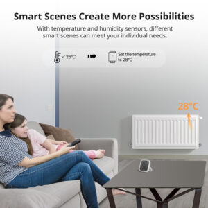 SONOFF smart θερμοστατική βαλβίδα για καλοριφέρ TRVZB, M30x1.5, 48x76mm, 6-28°C | eLabstore.gr