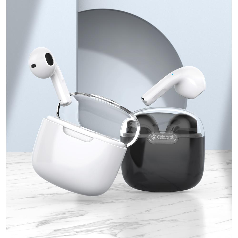 CELEBRAT earphones με θήκη φόρτισης W52, True Wireless, μαύρα | eLabstore.gr CELEBRAT earphones με θήκη φόρτισης W52, True Wireless, μαύρα | Αξεσουάρ κινητών | elabstore.gr