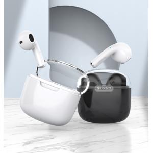 CELEBRAT earphones με θήκη φόρτισης W52, True Wireless, λευκά | Αξεσουάρ κινητών | elabstore.gr
