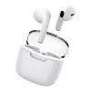 CELEBRAT earphones με θήκη φόρτισης W52, True Wireless, λευκά | Αξεσουάρ κινητών | elabstore.gr