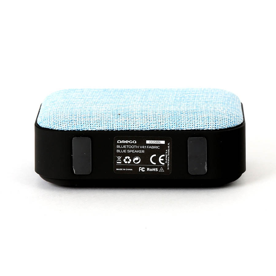Φορητό ηχείο bluetooth V4.1 fabric μπλε/μαύρο OG58BL | eLabstore.gr Φορητό ηχείο bluetooth V4.1 fabric μπλε/μαύρο OG58BL | Περιφερειακά | elabstore.gr