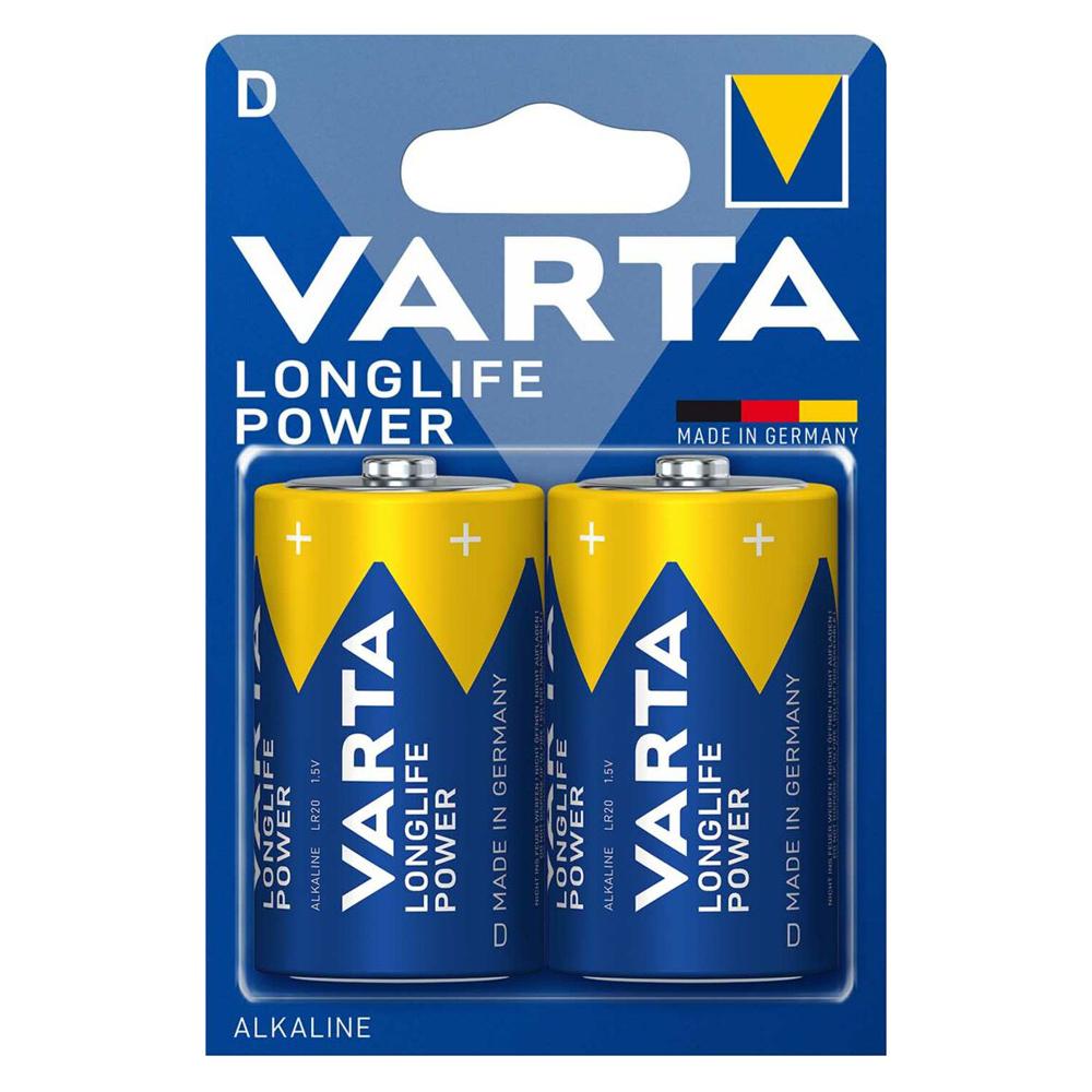 VARTA αλκαλικές μπαταρίες Longlife Power, D/LR20, 1.5V, 2τμχ | eLabstore.gr VARTA αλκαλικές μπαταρίες Longlife Power, D/LR20, 1.5V, 2τμχ | Μπαταρίες | elabstore.gr