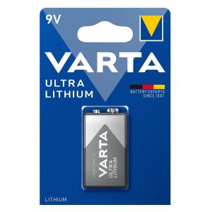 VARTA μπαταρία λιθίου Ultra, 9V, 1τμχ | Μπαταρίες | elabstore.gr