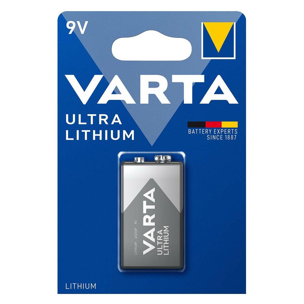 VARTA μπαταρία λιθίου Ultra, 9V, 1τμχ | eLabstore.gr VARTA μπαταρία λιθίου Ultra, 9V, 1τμχ | Μπαταρίες | elabstore.gr