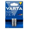 VARTA μπαταρίες λιθίου Ultra, AAA, 1.5V, 2τμχ | Μπαταρίες | elabstore.gr