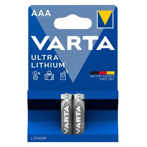 VARTA μπαταρίες λιθίου Ultra, AAA, 1.5V, 2τμχ | Μπαταρίες | elabstore.gr