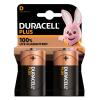 DURACELL αλκαλικές μπαταρίες Plus, D/LR20, 1.5V, 2τμχ | Μπαταρίες | elabstore.gr