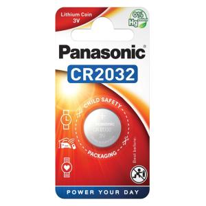 PANASONIC μπαταρία λιθίου, CR2032, 3V, 1τμχ | Μπαταρίες | elabstore.gr