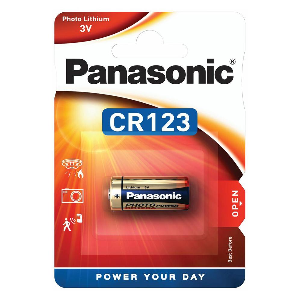 PANASONIC μπαταρία λιθίου, CR123, 3V, 1τμχ | eLabstore.gr PANASONIC μπαταρία λιθίου, CR123, 3V, 1τμχ | Μπαταρίες | elabstore.gr